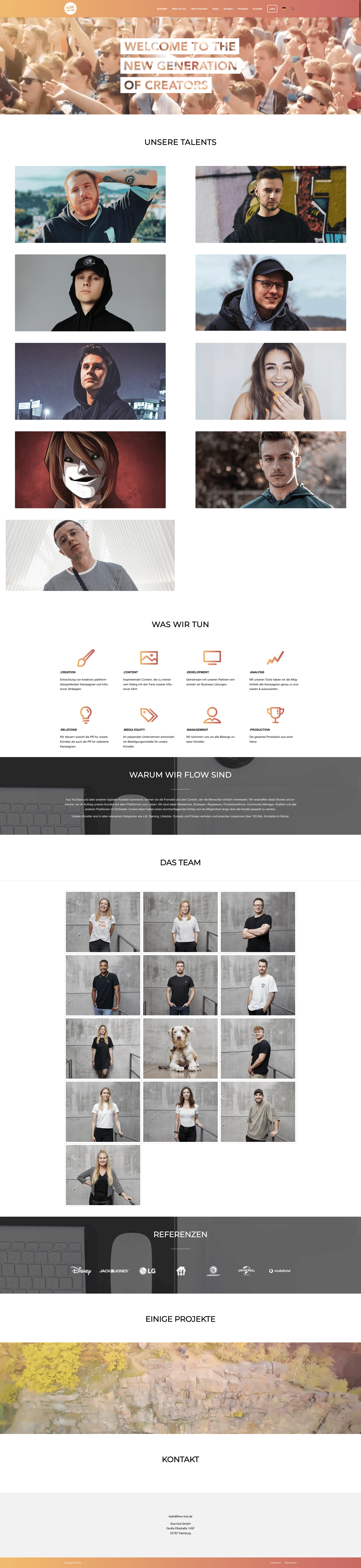 flow:fwd | Website | One-Pager